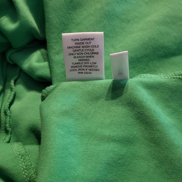 NEW York & Company St Patricks Day Green Slip On Dress Size Large - Picture 7 of 7